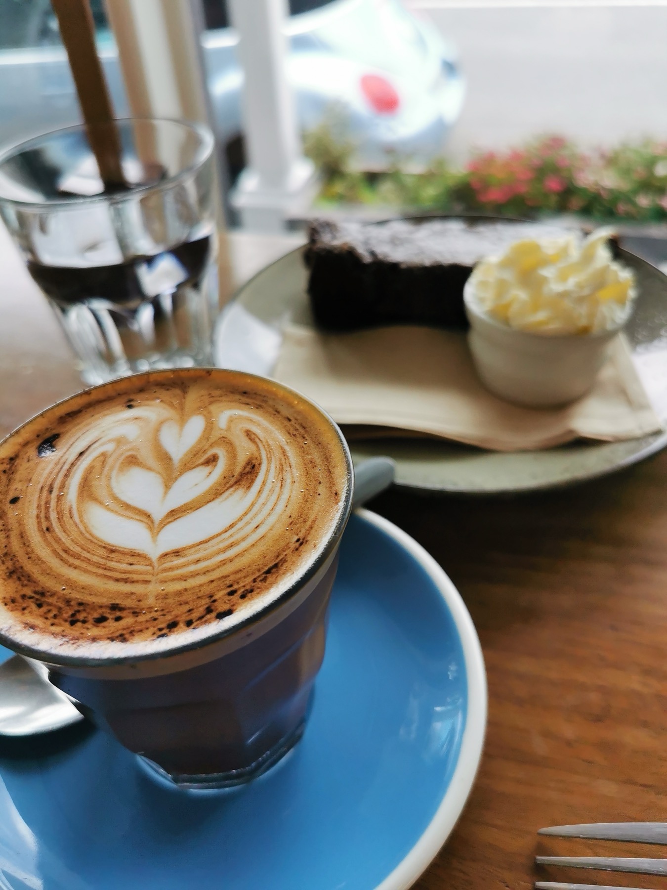 Coffee and cake at Bobby Franks